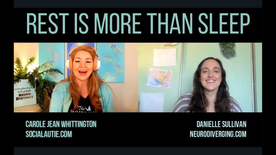 Autistic Burnout and Autistic Rest — with Carole Jean Whittington