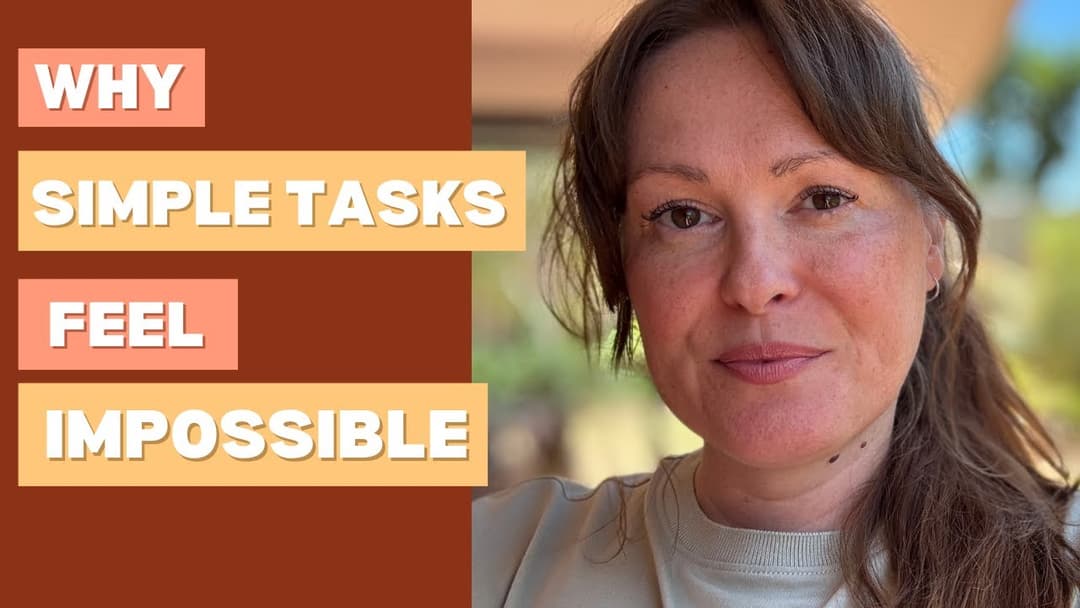 Autistic Inertia — Why Simple Tasks Feel Impossible