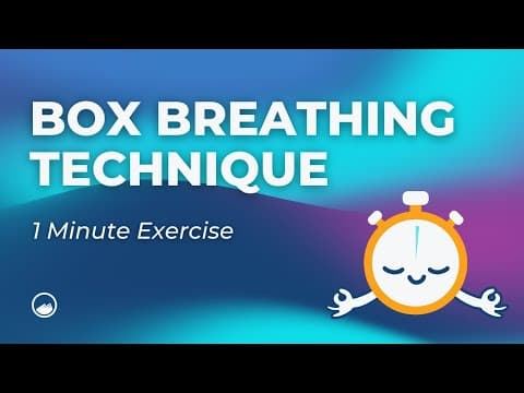 Box Breathing — demonstrație 2
