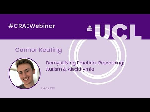 Autism și alexitimie — cum se procesează emoțiile