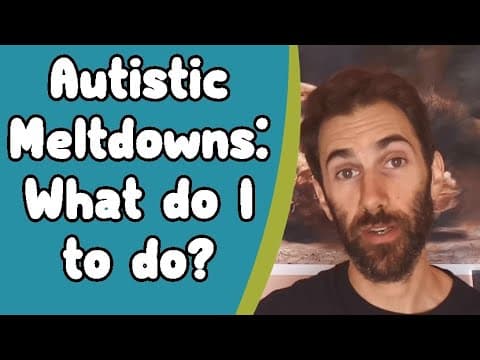 Meltdown-uri autiste: Ce faci?