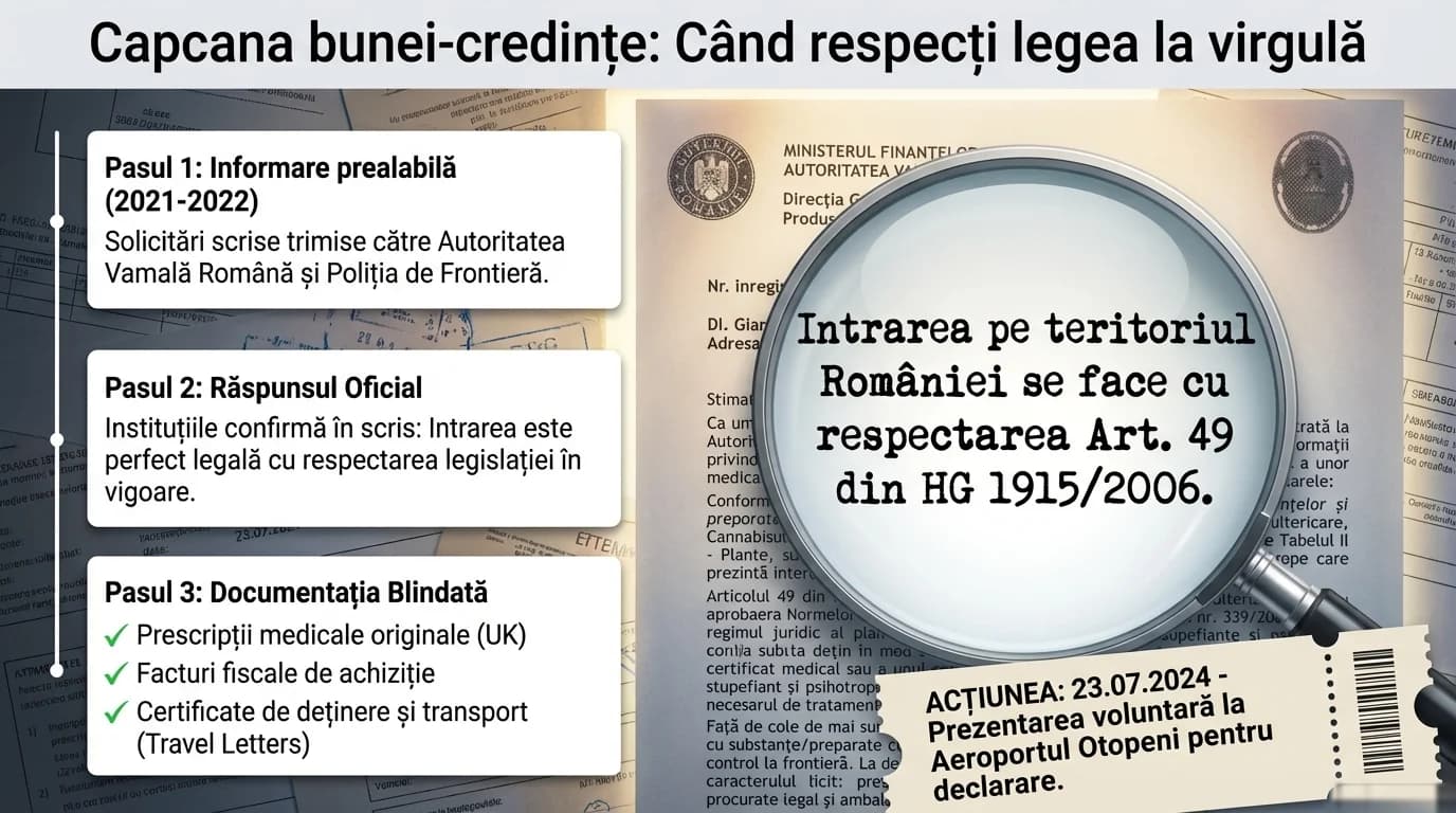 Intrarea în țară: momentul deciziei — a te legitima sau a te ascunde