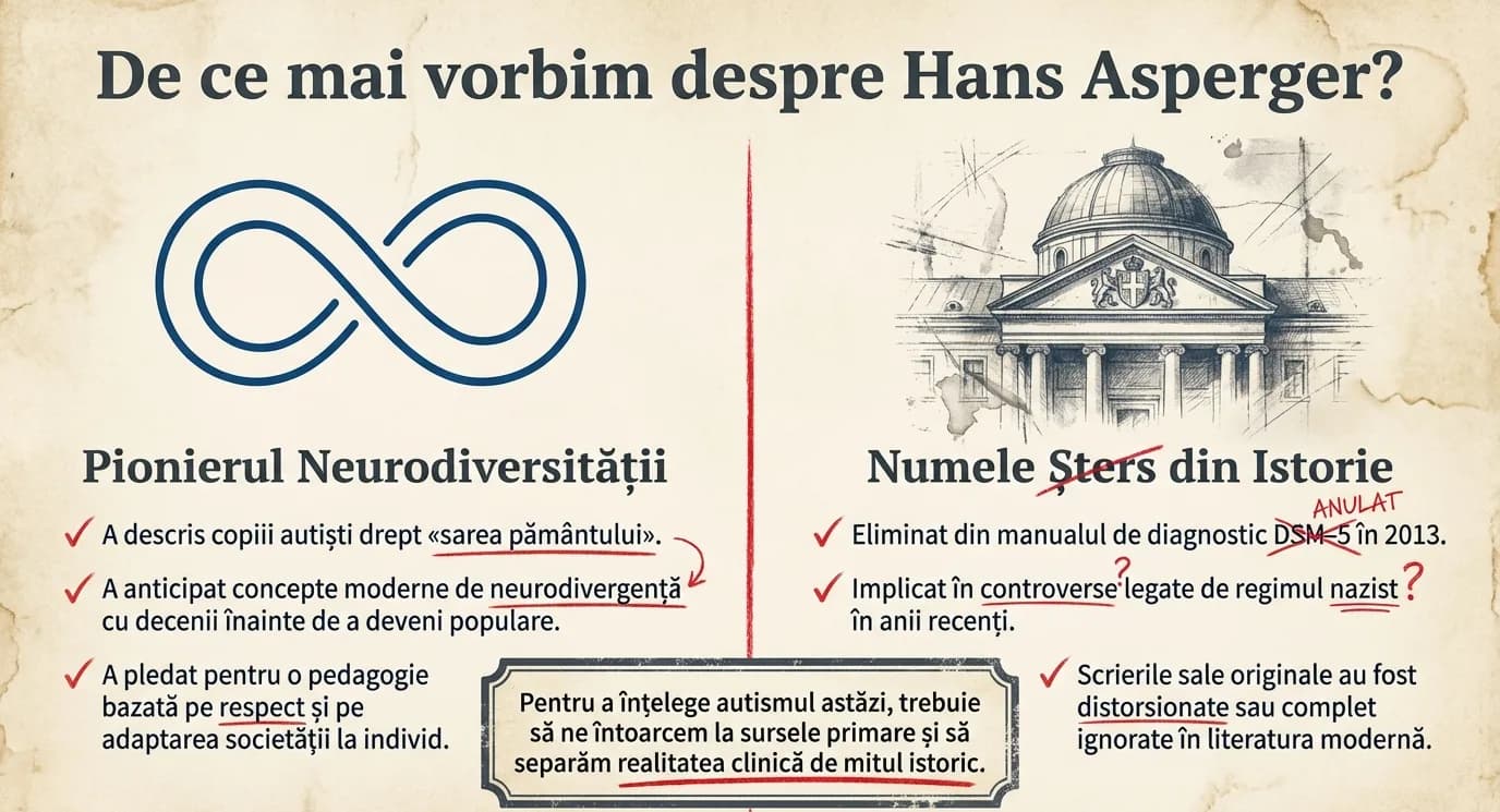 De ce mai vorbim despre Hans Asperger? — Pionierul Neurodiversitatii vs Numele Sters din Istorie