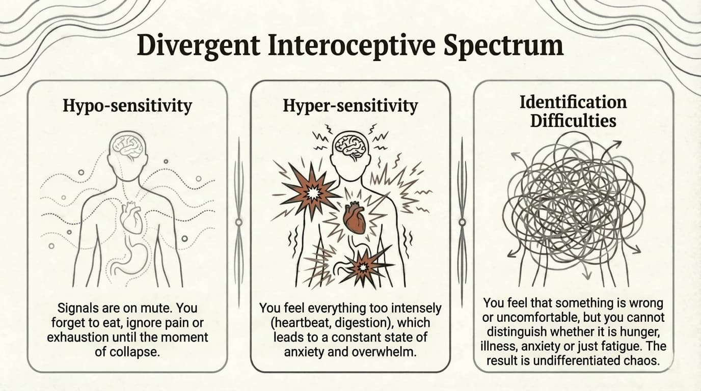Physiological blindness — the internal thermostat calibrated differently