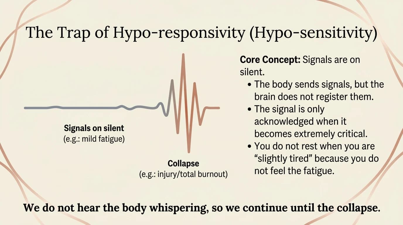 The divergent interoceptive spectrum: hyposensitivity, hypersensitivity, identification difficulties