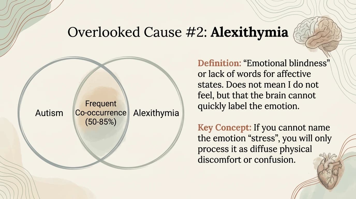 Alexithymia — the unseen cause no. 2 of neurodivergent burnout
