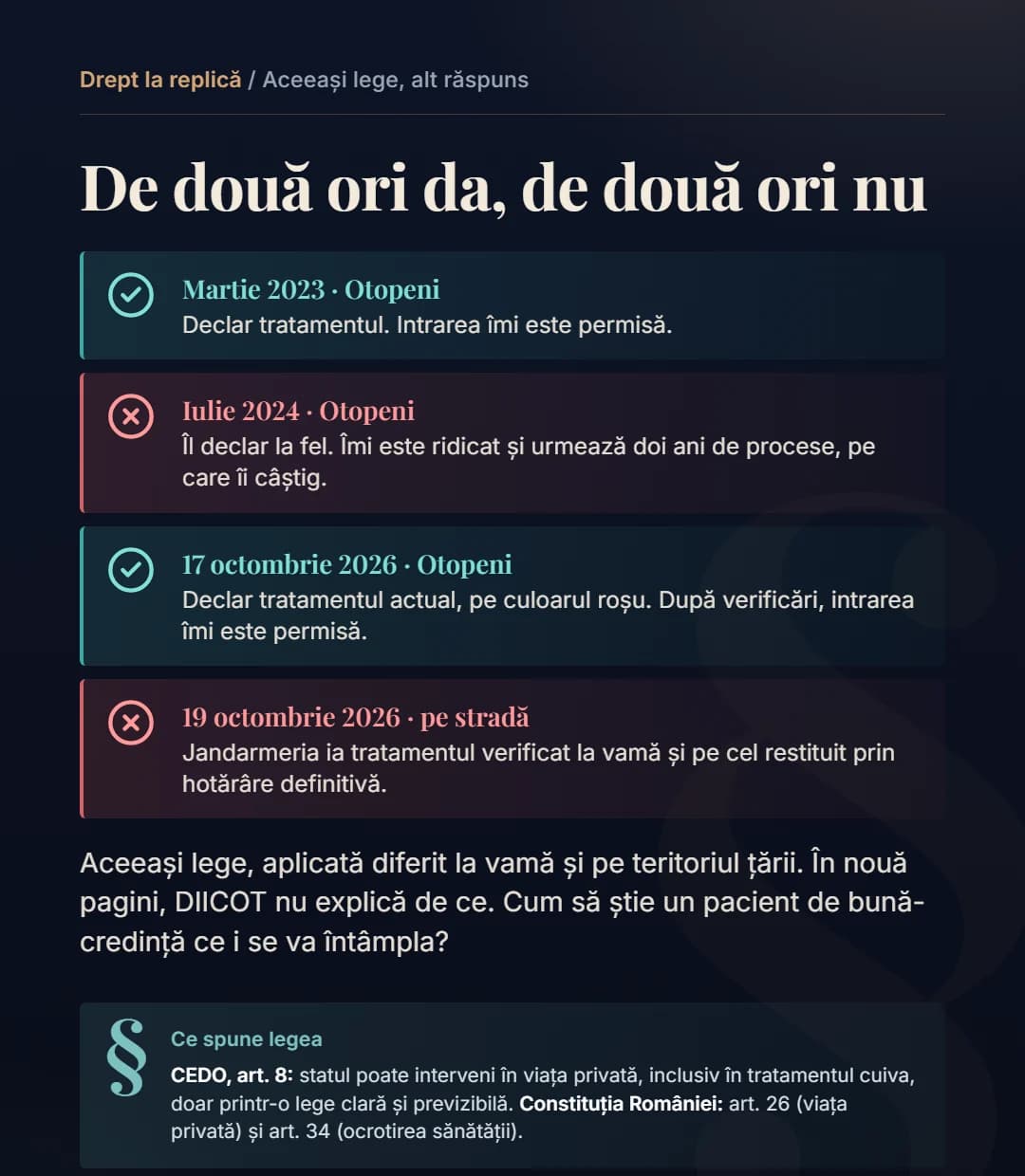 Grafic: de două ori da, de două ori nu. Otopeni martie 2023 da, iulie 2024 nu, 17 octombrie 2026 da, 19 octombrie 2026 pe stradă nu