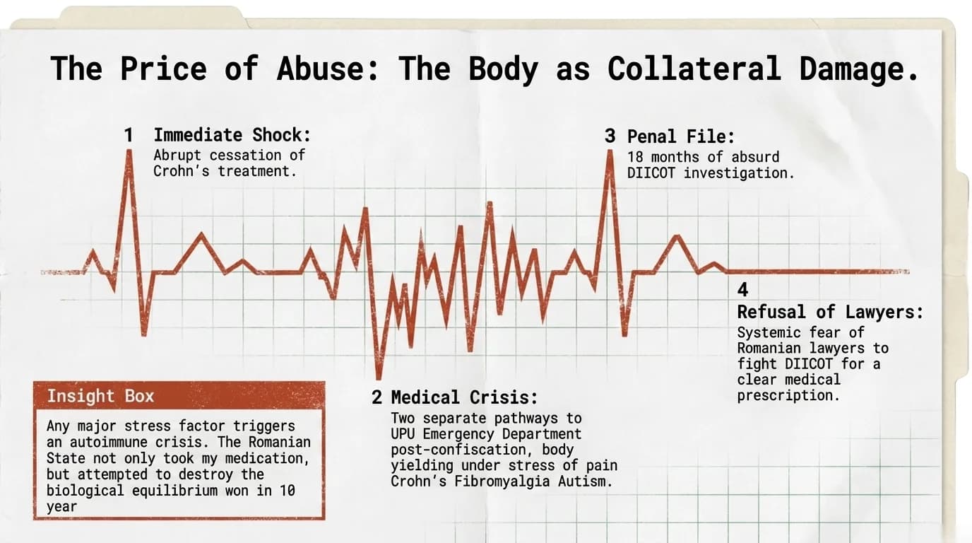 The Price of Abuse: The Body as Collateral Damage — the four consequences of confiscation