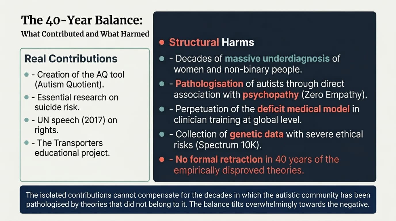 A historical assessment: contributions vs. deep structural damage