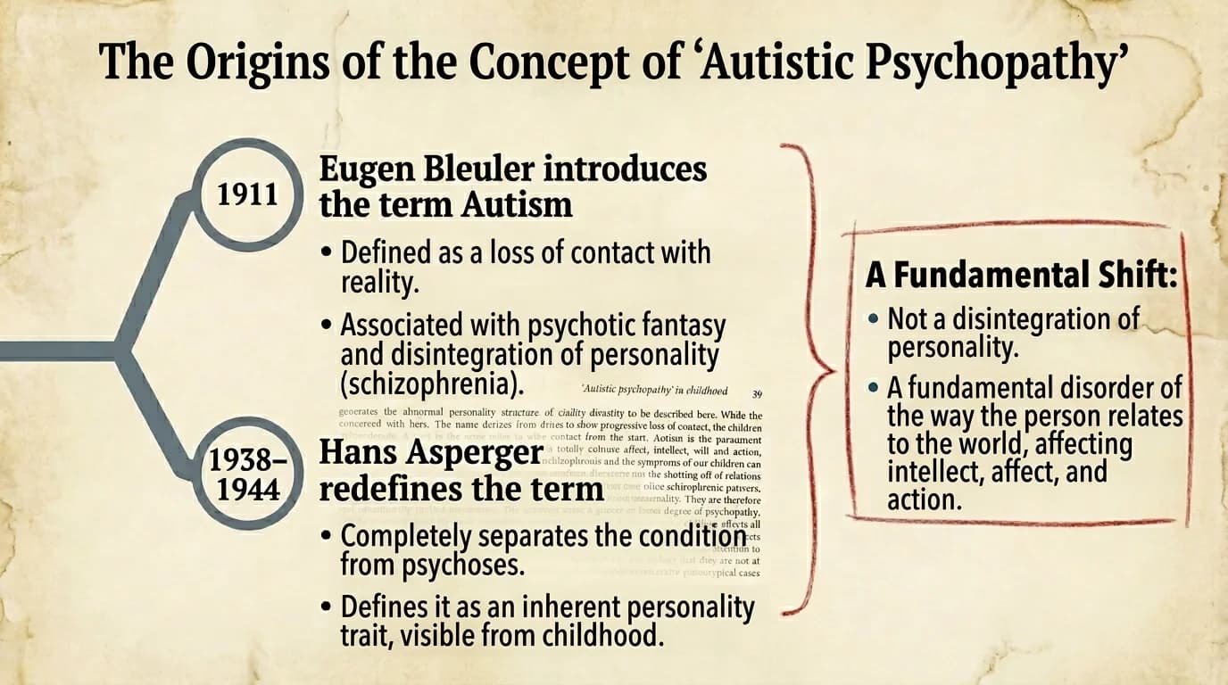 Autistic Psychopathy: the concept and its historical meaning