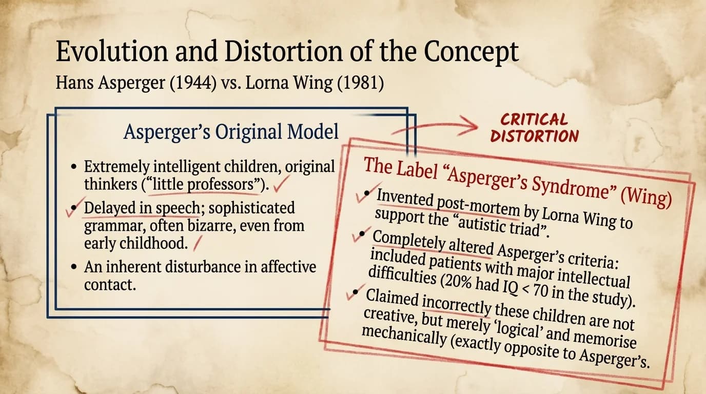 The evolution of the concept of psychopathy — from Asperger to the modern spectrum